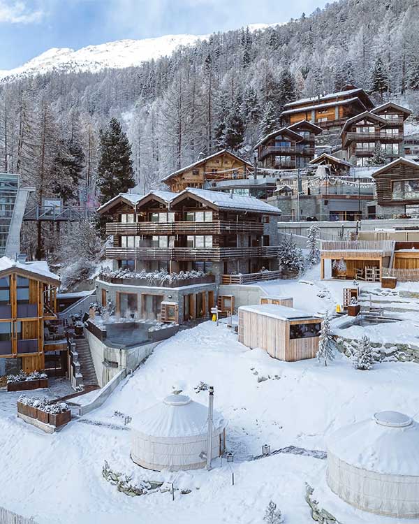 CERVO Mountain Resort Zermatt — alpine wellness retreat with Matterhorn views