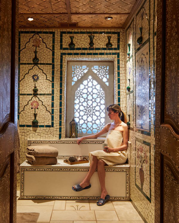 Copyright by The Inn of the Five Graces | Silk Road Luxury Retreat Santa Fe, New Mexico. Relais & Châteaux boutique hotel in historic Santa Fe adobe buildings. Silk Road spa, Tibetan Buddhist meditation, five senses philosophy.